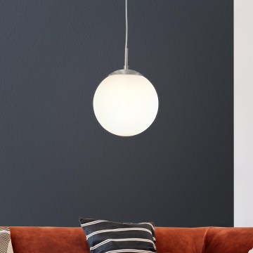 EGLO - Ljuskrona med textilsladd 1xE27/60W/230V diameter 20 cm