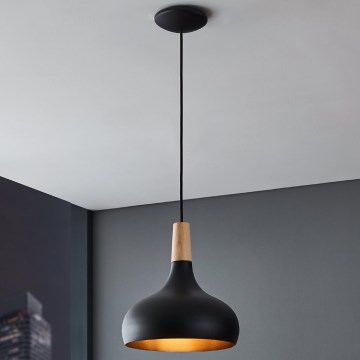 Eglo - Ljuskrona med upphängningsrem 1xE27/40W/230V diameter 28 cm