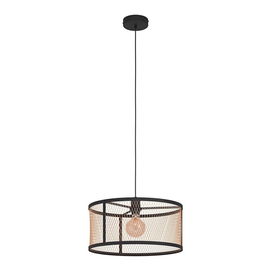 Eglo - Ljuskrona med upphängningsrem 1xE27/40W/230V