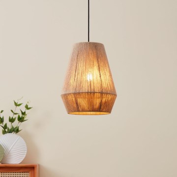 Eglo - Ljuskrona med upphängningsrem 1xE27/40W/230V