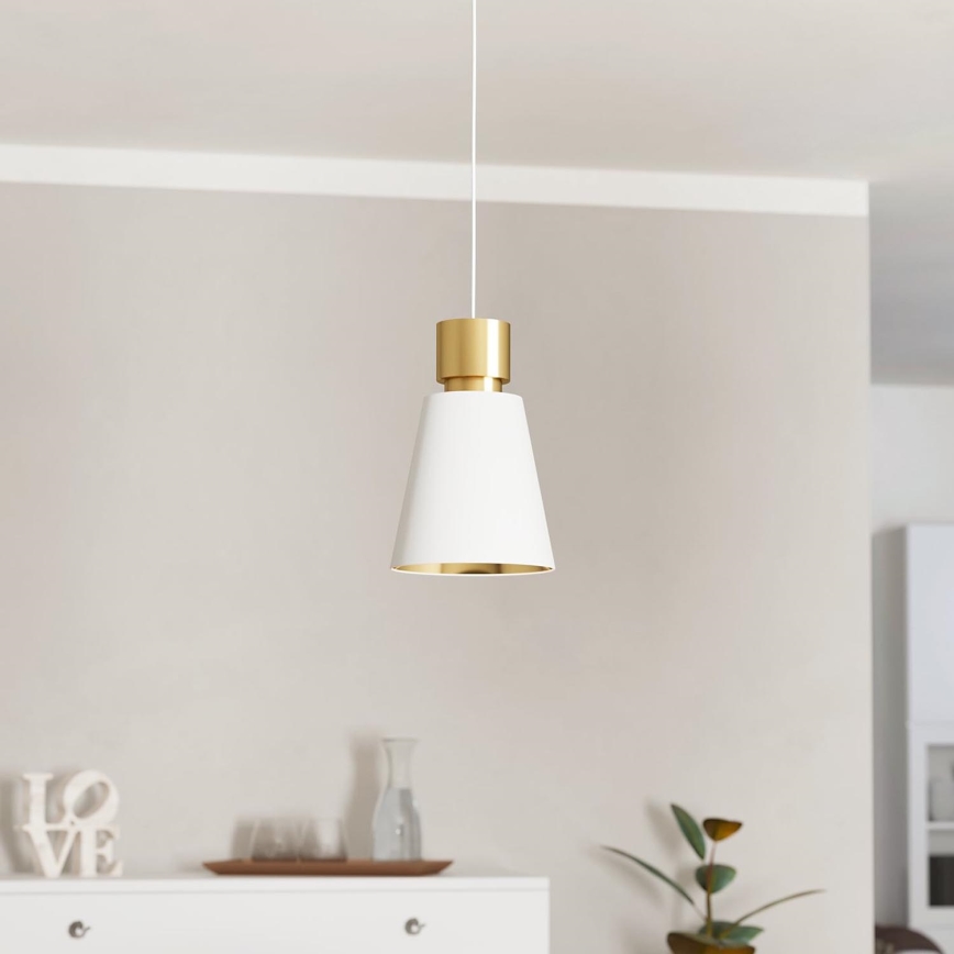 Eglo - Ljuskrona med upphängningsrem 1xE27/40W/230V