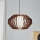 Eglo - Ljuskrona med upphängningsrem 1xE27/40W/230V
