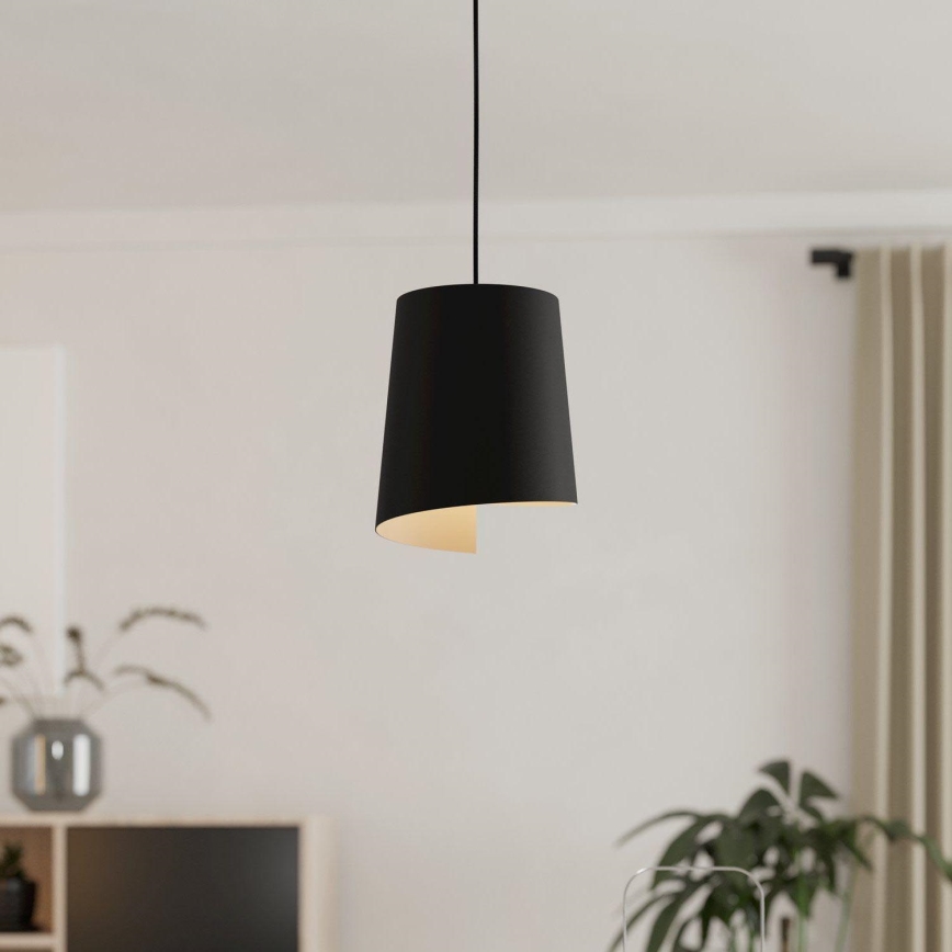 Eglo - Ljuskrona med upphängningsrem 1xE27/40W/230V