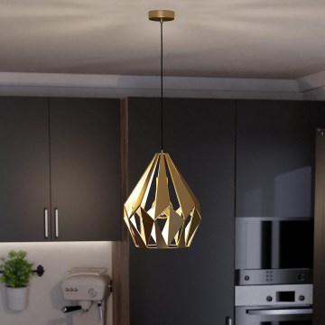 Eglo - Ljuskrona med upphängningsrem 1xE27/60W/230V diameter 31 cm