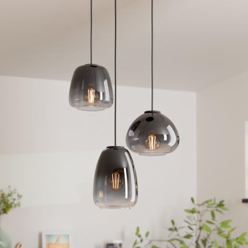 Eglo  - Ljuskrona med upphängningsrem 3xE27/40W/230V diameter 43 cm