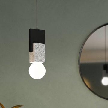 Eglo - Ljusskrona med upphängningsrem  1xE27/40W/230V