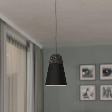 Eglo - Ljusskrona med upphängningsrem  1xE27/40W/230V