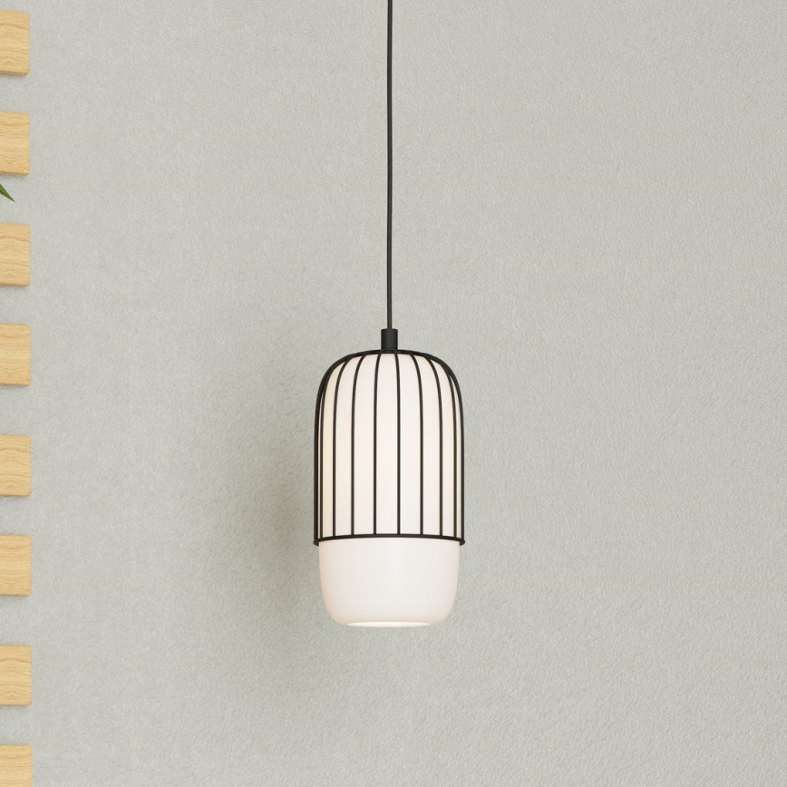 Eglo - Ljusskrona med upphängningsrem  1xE27/40W/230V