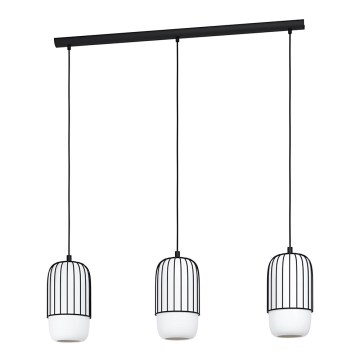 Eglo - Ljusskrona med upphängningsrem  3xE27/40W/230V