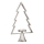 Eglo - Ljusstake 44x26 cm skinande krom