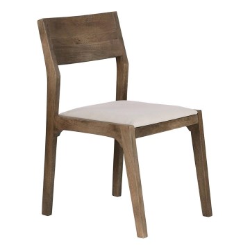 Eglo - Matstol 84x55 cm brun/grädde