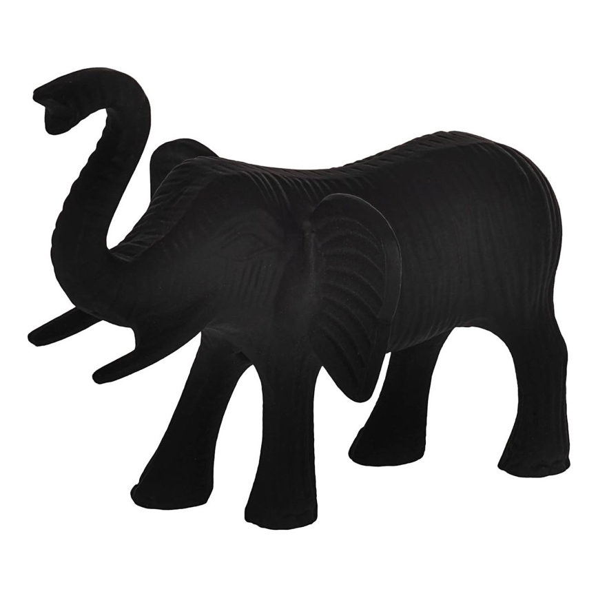 Eglo - Metalldekoration 15x18,5 cm elefant/svart