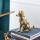 Eglo - Metalldekoration 24,5x20 cm hund/guld