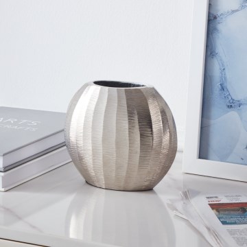 Eglo - metalvas 13x15 cm silver
