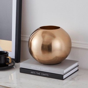 Eglo - metalvas 16,5x18 cm guld