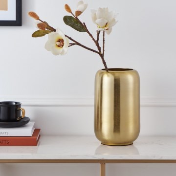 Eglo - metalvas 24x15 cm guld