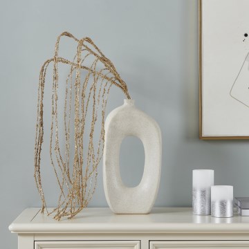 Eglo - Plastblomma 131,5 cm guld