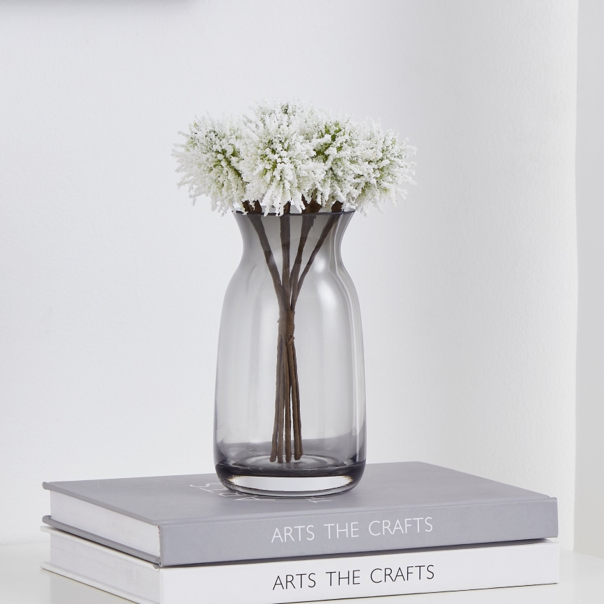 Eglo - Plastblomma 19 cm vit