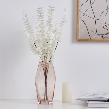 Eglo - Plastblomma 50 cm vit