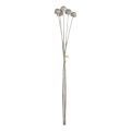 Eglo - Plastblomma 58,5 cm silver