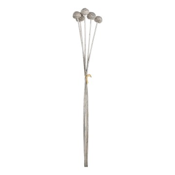 Eglo - Plastblomma 58,5 cm silver