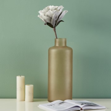Eglo - Plastblomma 65 cm vit