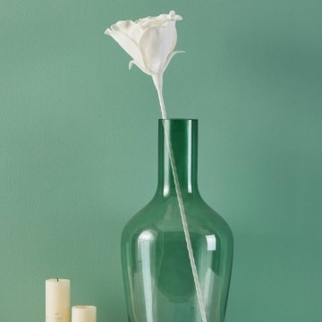 Eglo - Plastblomma 65 cm vit