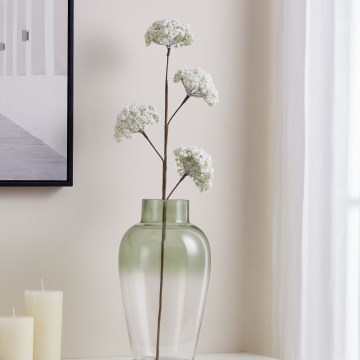 Eglo - Plastblomma 70 cm vit