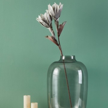 Eglo - Plastblomma 90 cm grå