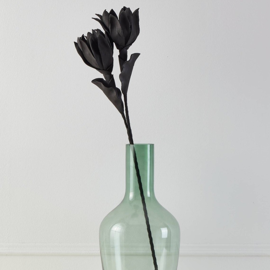 Eglo - Plastblomma 90 cm svart