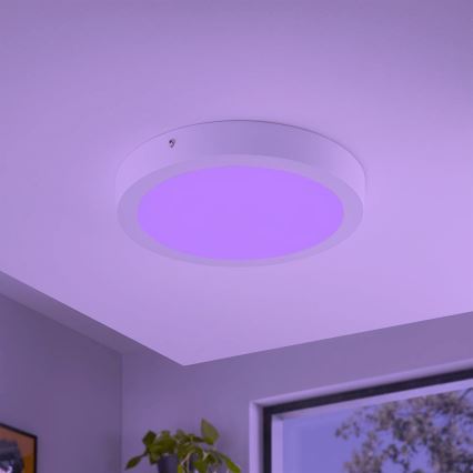 Eglo - RGBW Dimbar taklampa FUEVA-C LED/21W/230V