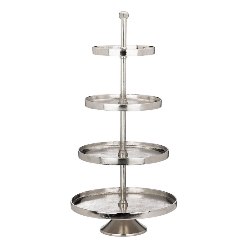 Eglo - Serveringstativ 70x35 cm skinande krom
