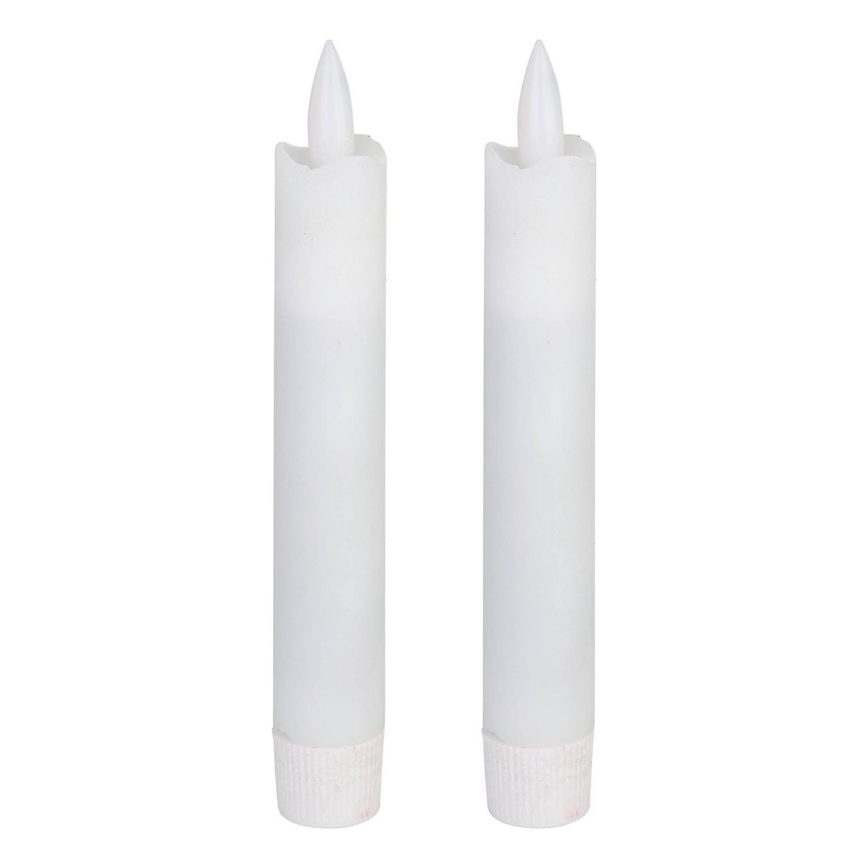 Eglo - SET 2x LED ljus LED/1xAAA 15 cm vit