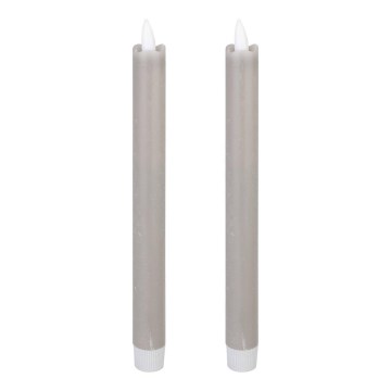 Eglo - SET 2x LED ljus LED/1xAAA 24,5 cm grå