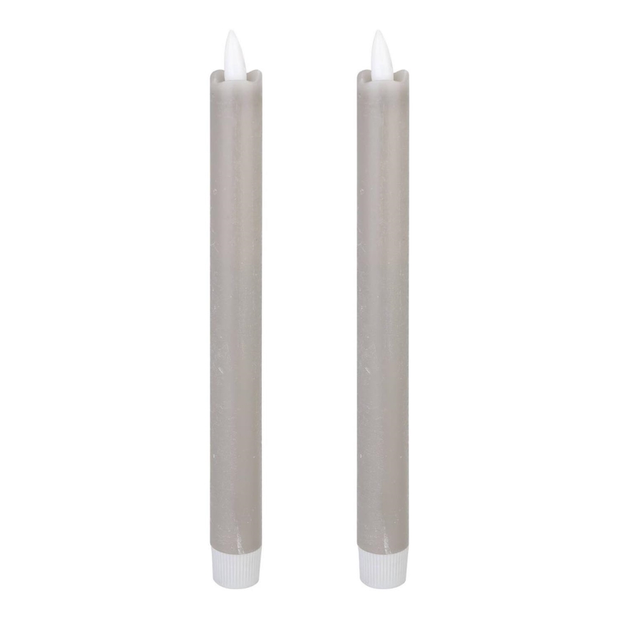 Eglo - SET 2x LED ljus LED/1xAAA 24,5 cm grå