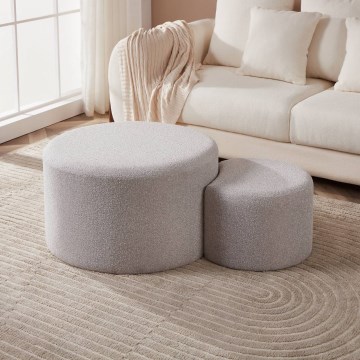Eglo - SET 2x Pall pr. 45,5/70 cm grå