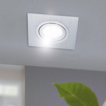 Eglo - SET 3x Infälld LED-belysning  AREITIO 3xGU10/5W/230V