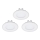 Eglo - SET 3x LED Hängande Takbelysning FUEVA 1 1xLED/2.7W/230V