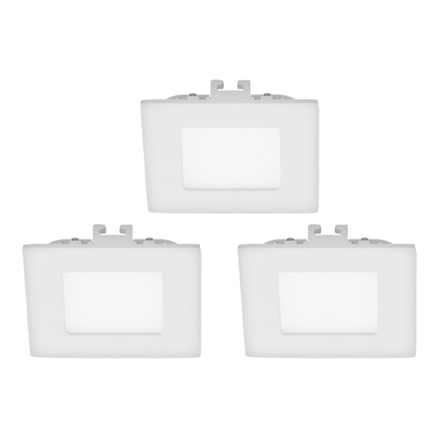 Eglo - SET 3x LED Hängande Takbelysning FUEVA 1 1xLED/2.7W/230V