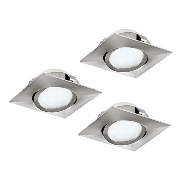 Eglo - SET 3x LED Hängande Takbelysning PINEDA 1xLED/4,9W/230V