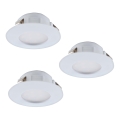 Eglo - SET 3x LED Hängande Takbelysning PINEDA 1xLED/6W/230V