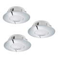 Eglo - SET 3x LED Hängande Takbelysning PINEDA 1xLED/6W/230V