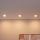 Eglo - SET 3x LED Infälld belysning PENETO 3xGU10-LED/5W/230V
