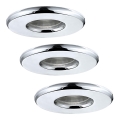 Eglo - SET OM 3 LED-badrumslampor IGOA 1xLED/3,3W/230V IP44