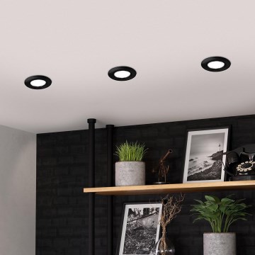 Eglo - SET OM 3 LED Inbyggnadsarmaturer PENETO 1xGU10/4,6W/230V