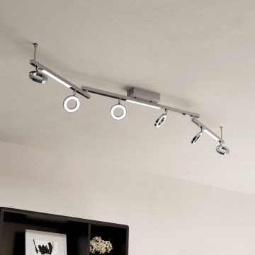 Eglo - Spotbelysning 6xLED/3,2W + 3xLED/3,3/230V