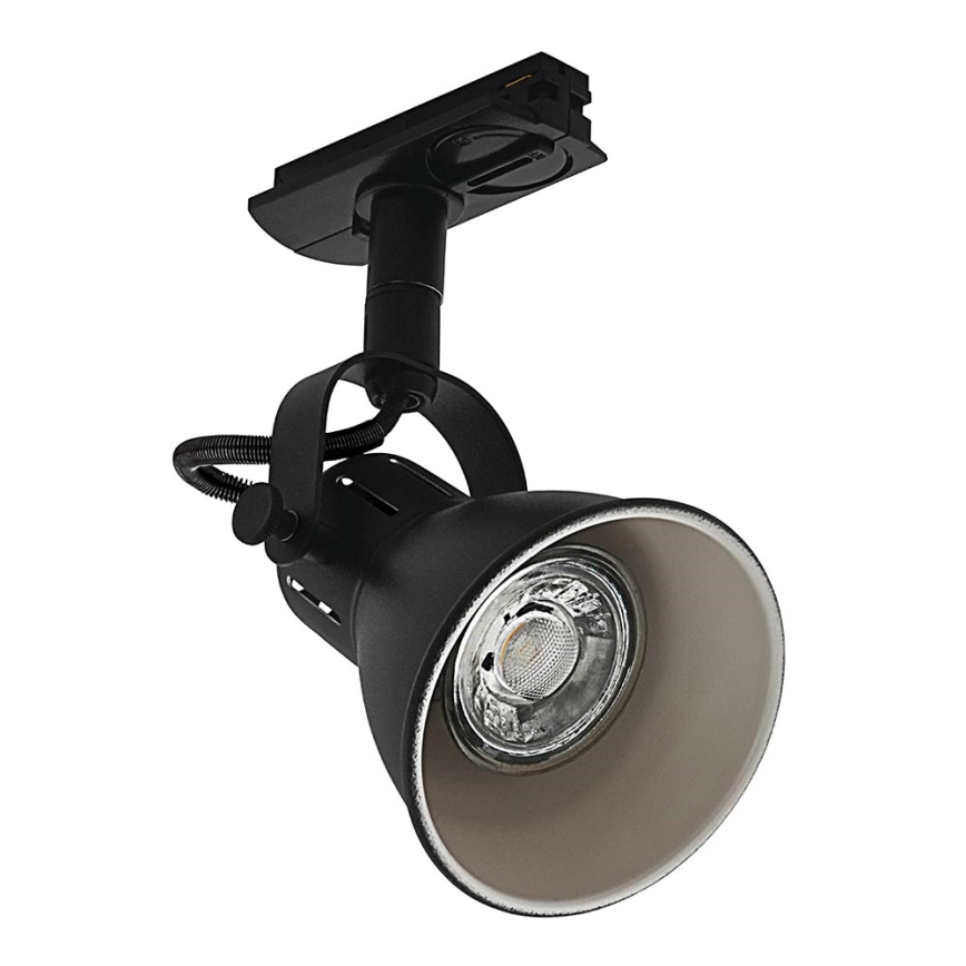 Eglo - Spotlight för skensystem 1xGU10/35W/230V svart