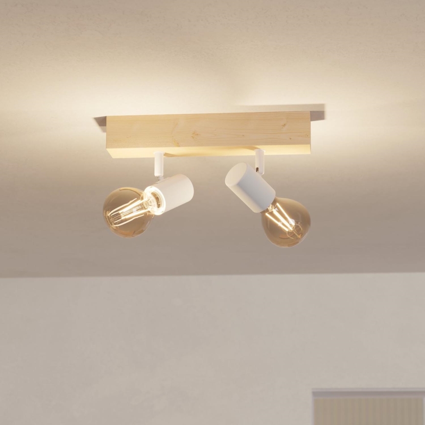 Eglo - Spotlight TOWNSHEND 2xE27/60W/230V - FSC certifierade