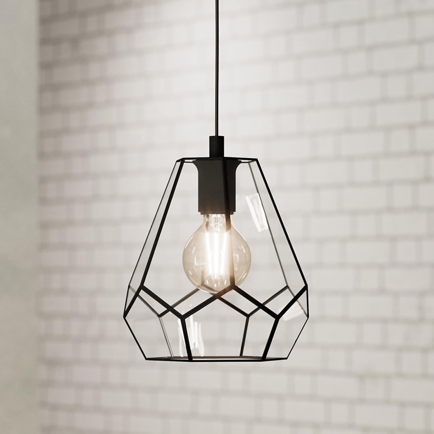 Eglo - Takkkrona på ett snöre  1xE27/40W/230V