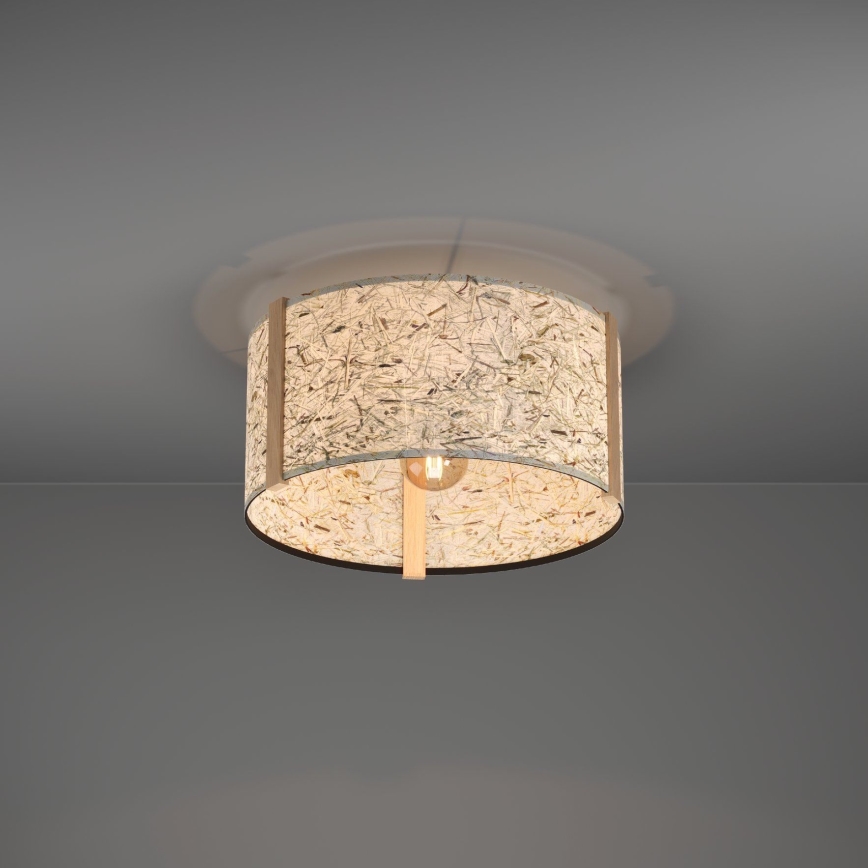 Eglo - Taklampa 1xE27/25W/230V beige